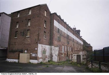 The Grade II Shrewsbury Flaxmill Maltings, which started life in 1796 as a linen mill, but was adapted in 1897 as a maltings.