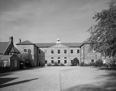 Main block view from south, Museum Of Rural Life, Gressenhall, Norfolk, formerly the Union Workhouse.