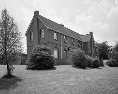 Exterior two storey villa south end of site from north east, Monyhull Hospital, (known as Monyhull Colony for epileptics & the feeble minded), Maypole, Birmingham, Birmingham.