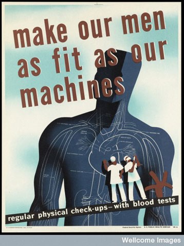 World War II had put a high value on physical health and ability, but resulted in a large number of disabled ex servicemen needing support. 