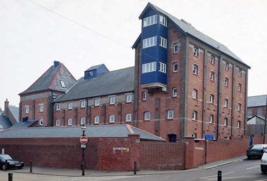 Malthouse No 4, Weymouth converted to residences.